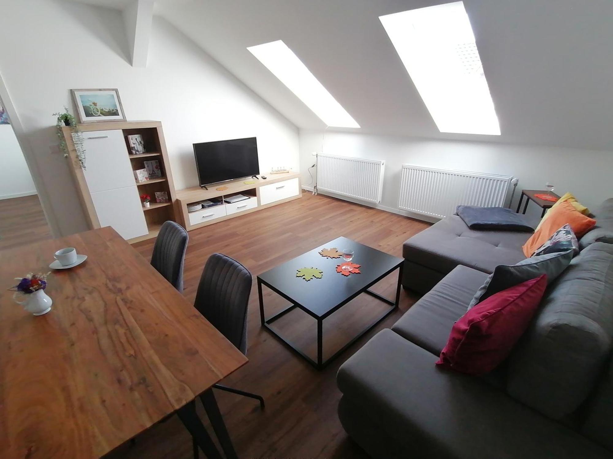 Auszeit2 Erfurt - Stilvolle Dachwohnung Mit Parkplatz - Zentrumsnah Zewnętrze zdjęcie